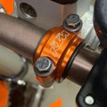 Genuine OEM KTM PowerParts CNC Rotating Handlebar Master Cylinder Clamp - 77702944000
