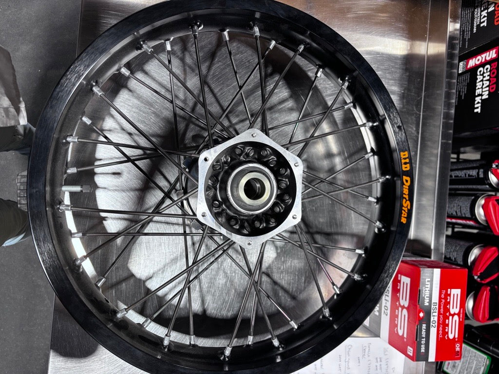 Genuine OEM KTM PowerParts Heavy Duty 18" Rear Adventure Wheel - 60310901144C1