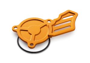 Genuine OEM KTM PowerParts Factory Racing CNC Oil Pump Cover - 79238904044