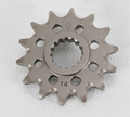 JT Sprockets MX-Series Lightweight Steel Self-Cleaning Front Sprocket (14-Tooth / 520 Pitch) — Part #JTF1901.14SC