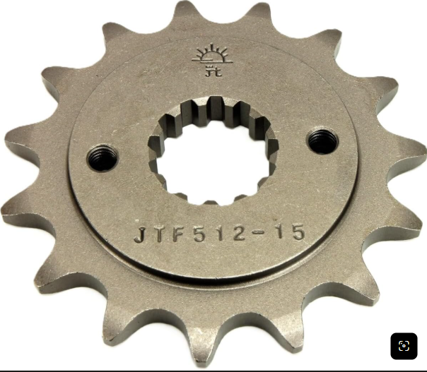 JT Sprockets 520 Steel Front Countershaft Drive Sprocket - 15-Tooth (Part Number: JTF512.15)