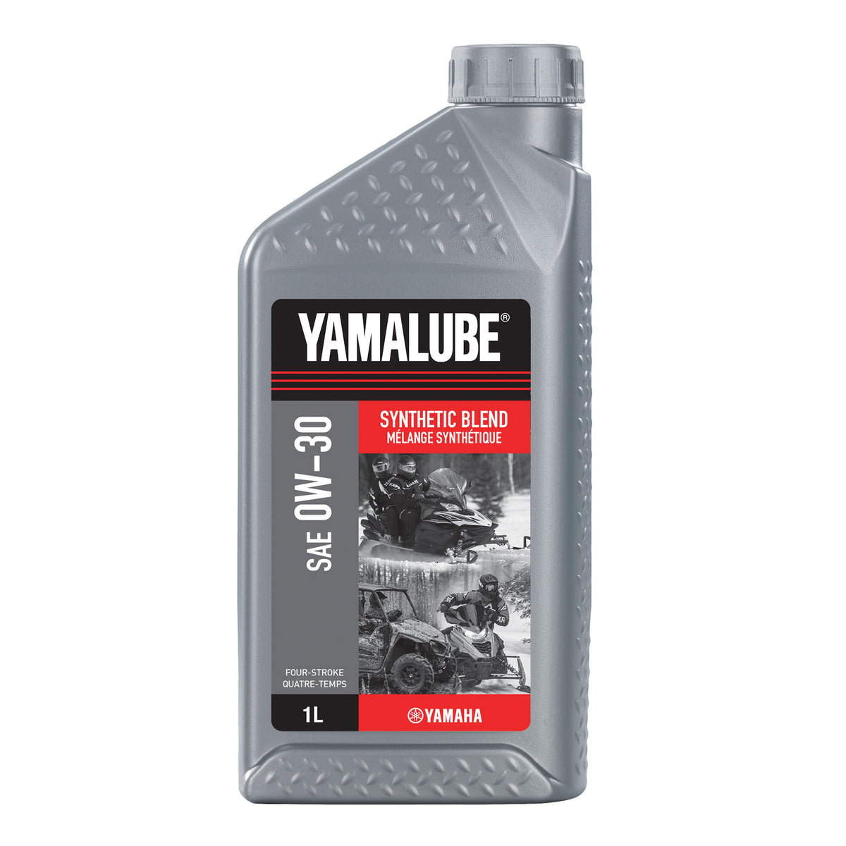 Yamaha Yamalube 0W-30 Semi-Synthetic Engine Oil, 1 L | YSM4SS0030LT — catalogue reference image