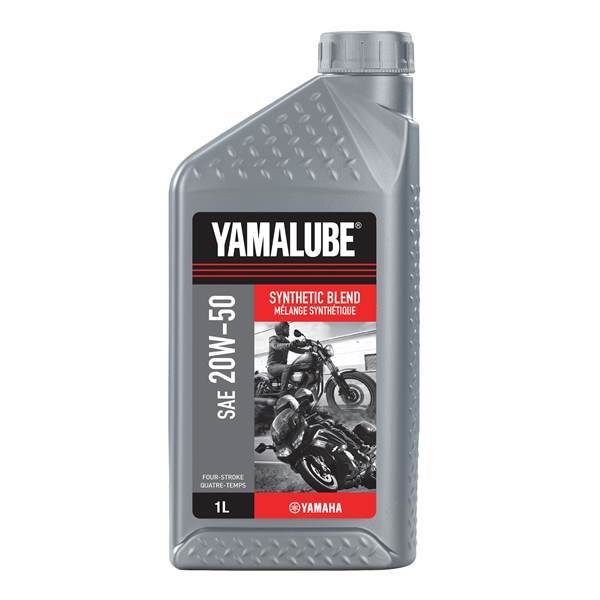 Yamaha Yamalube 20W-50 Semi-Synthetic Engine Oil, 1 L | YST4SS2050LT — catalogue reference image