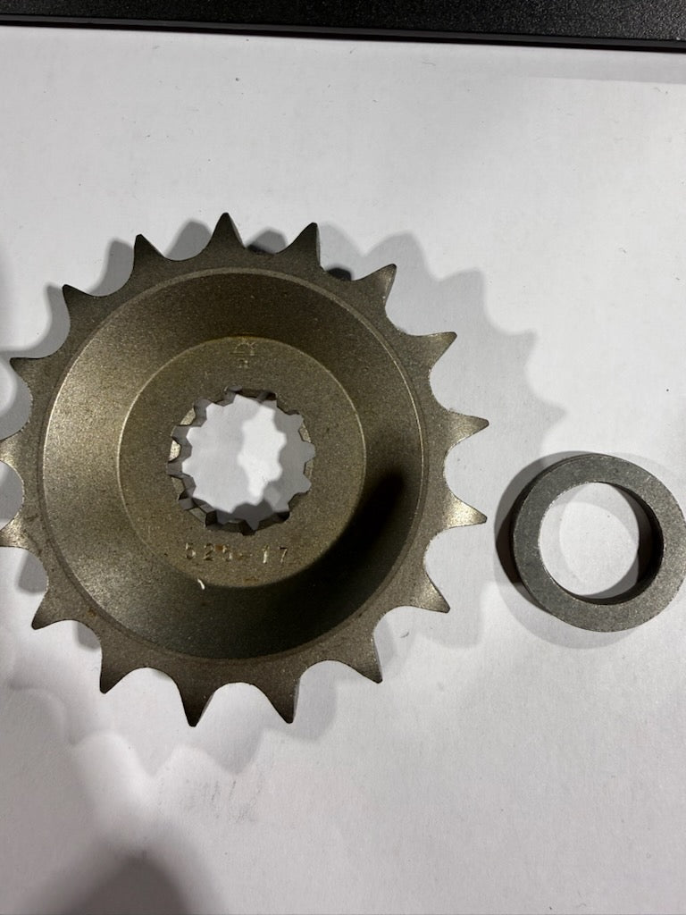 JT Sprockets Steel Front Countershaft Sprocket - 17T / 520 Pitch (Part Number: JTF525.17)