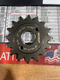 WRP Works Racing Parts Steel Front Countershaft Sprocket (16-Tooth / 525 Pitch) — Part #HB10.216A