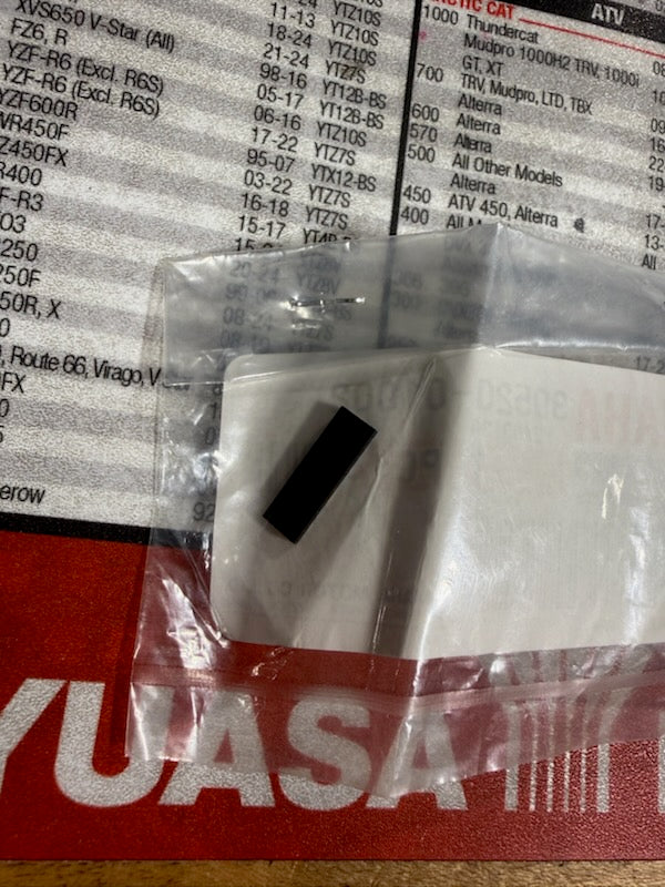 Yamaha OEM Rubber Plate Damper – Part # 90520-01002-00