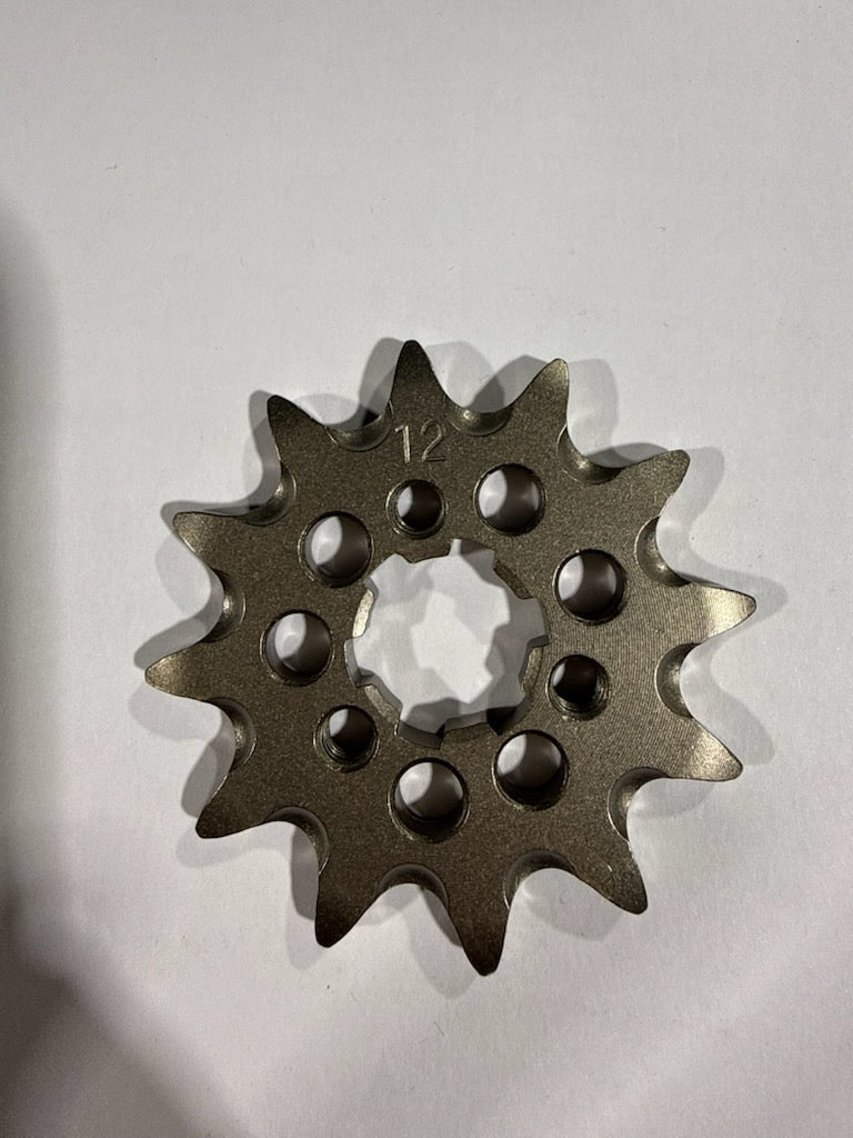 Sunline (by JT Sprockets) 520 Steel Front Countershaft Sprocket - 12-Tooth (Part Number: 1445-520-12 / JTF1445.12)