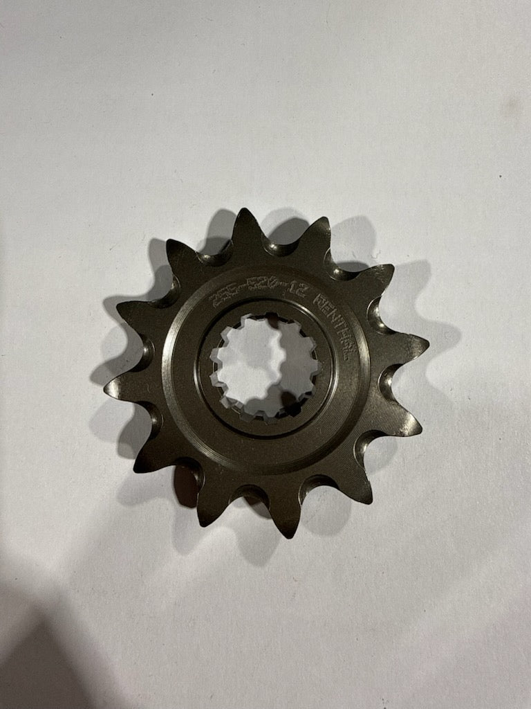 Renthal 520 Grooved Steel Front Countershaft Sprocket - 12-Tooth (Part Number: 255--520-12GP)