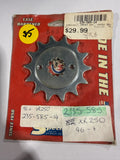 Sprocket Specialists 520 Steel Front Countershaft Drive Sprocket - 14-Tooth (Part Number: 235-585-14 / 235-14)