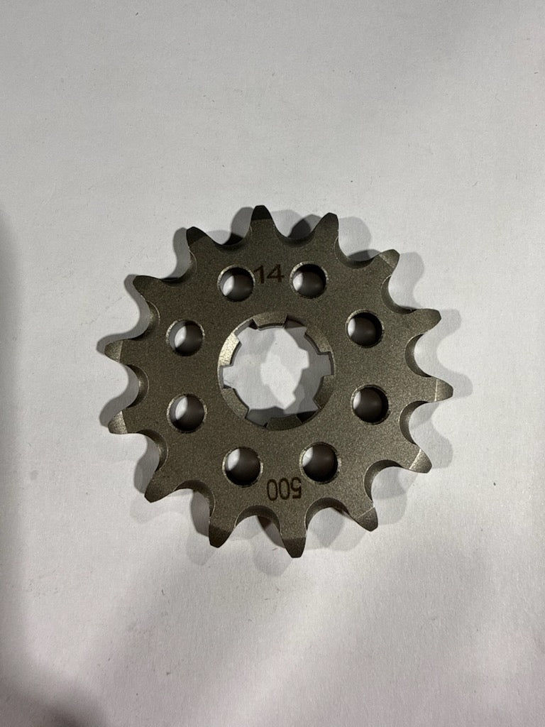 TAG Metals Race Steel Front Countershaft Sprocket - 14T (Part Number: TCS-536-14)