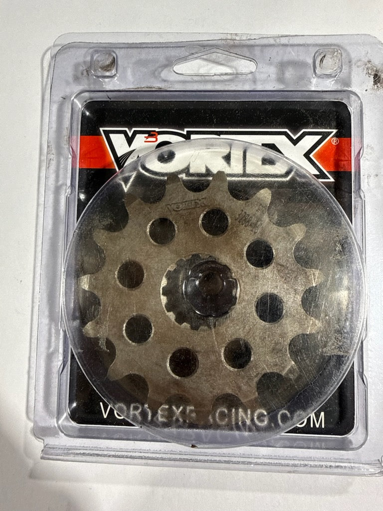 Vortex Racing Steel Front Countershaft Sprocket - 15T / 520 Pitch (Part Number: 3288-15)