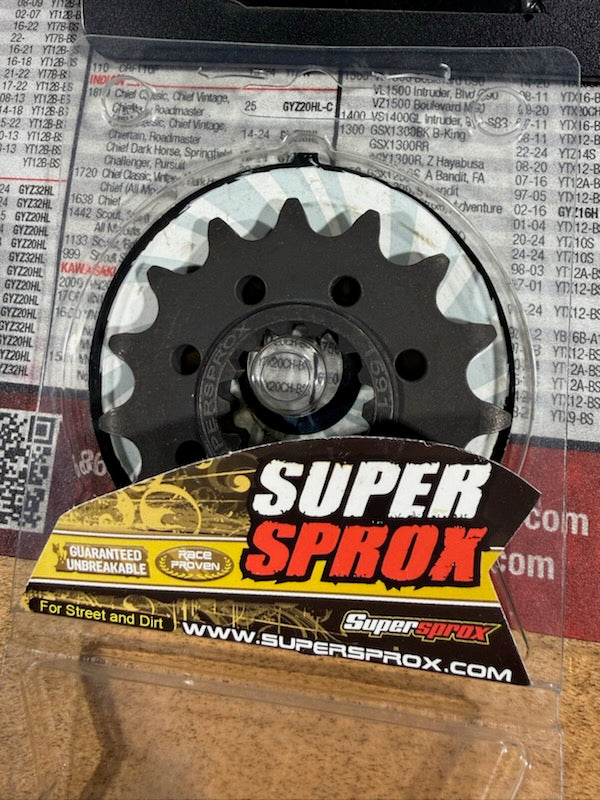 Supersprox Powerdrive Steel Front Countershaft Sprocket (15-Tooth / 525 Pitch) — Part #CST-1591-15-2