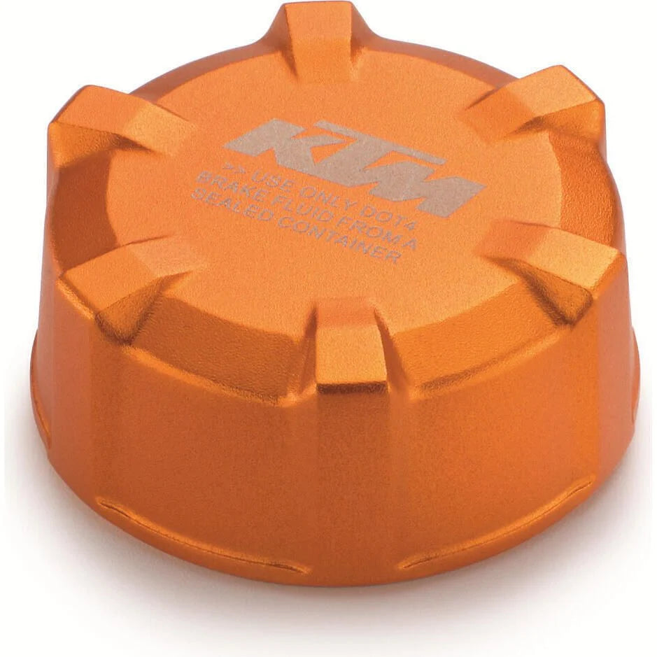 Genuine OEM KTM PowerParts CNC Rear Brake Fluid Reservoir Cover - 64113962000
