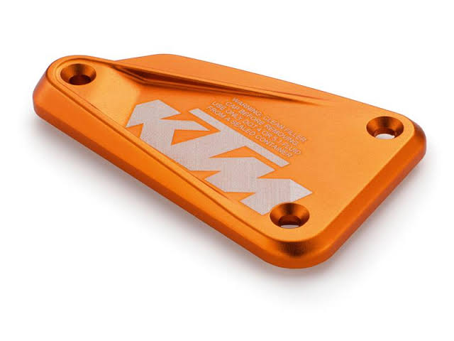 Genuine OEM KTM PowerParts Front Brake Fluid Reservoir Cover - 64113903000