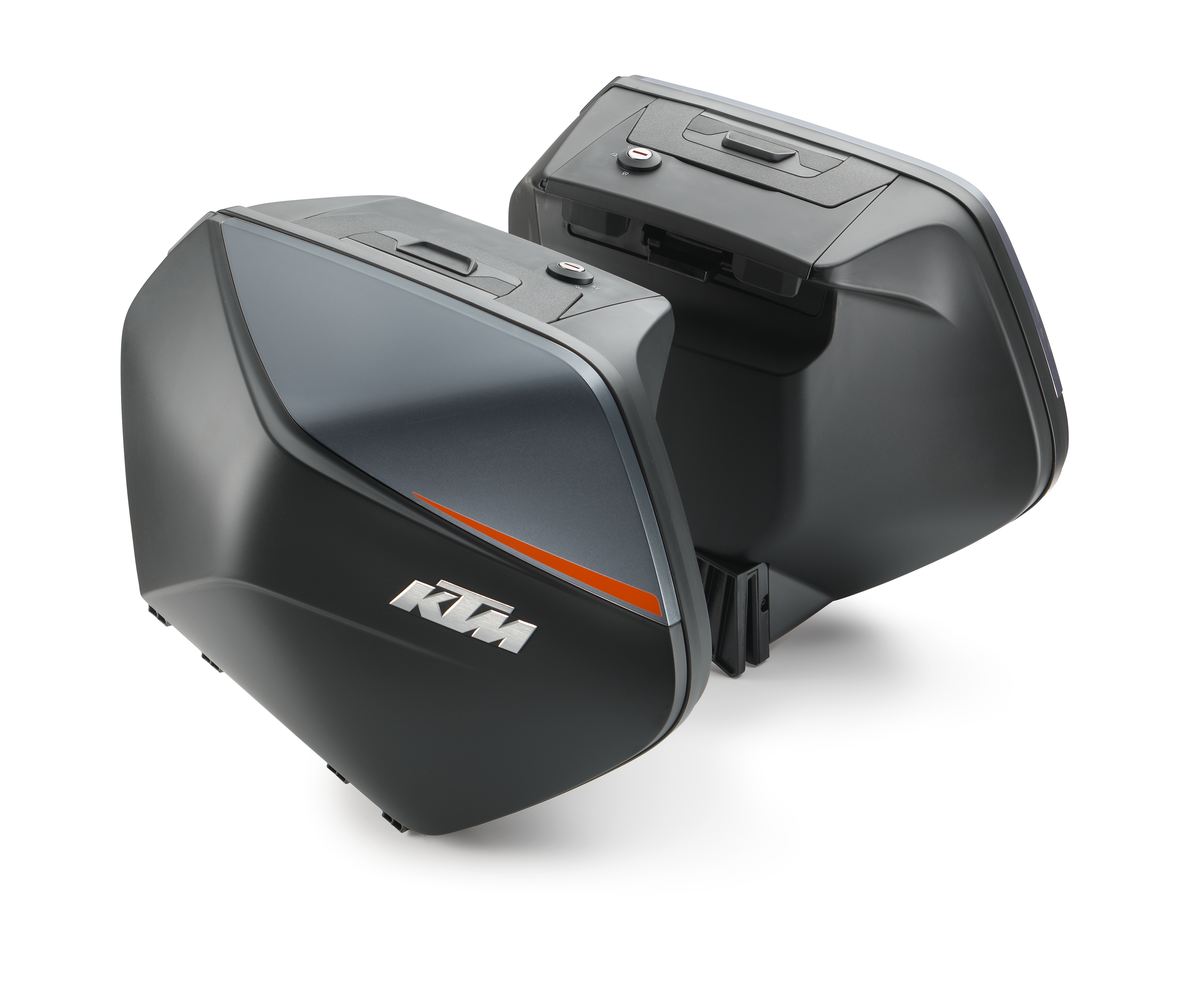 KTM PowerParts 60L Case Set – Super Duke GT – 61412925000BK