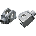 Genuine Kuryakyn Front Splined Footpeg Adapter Mounts (Chrome) - 8813  KUR8813